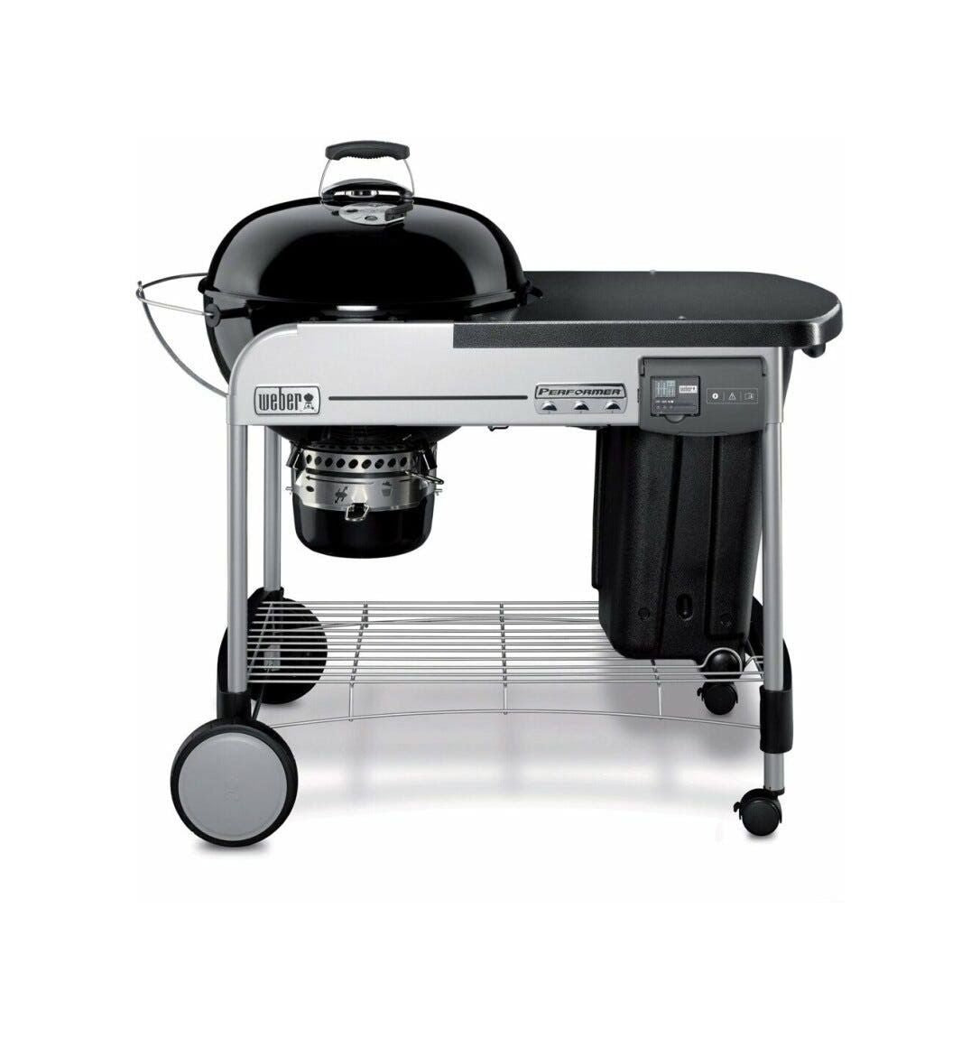 Weber Performer Deluxe GBS Barbecue à charbon(Noir/Argent)