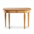 Table en bois de chêne avec tiroir dimensions 120 x 60 x 75cm