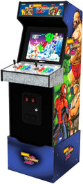 Arcade1Up Marvel vs Capcom II édition machine d'arcade avec Riser(Bleu/Noir)