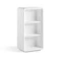 Présentoir Bartolomeo, structure en polyéthylène blanc pour usage extérieur(Normale)