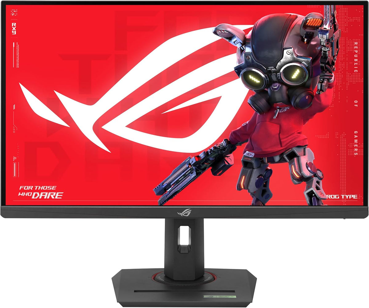 ASUS Moniteur Gaming ROG Strix XG27UCG Dual Mode - 27 Pouces 3840x2160, bi-Mode (4K 160Hz ou FHD 320Hz), 1ms (GTG), Fast IPS, USB Type-C, Compatible G-Sync, DisplayWidget Center, HDR, Aura Sync(Noir)