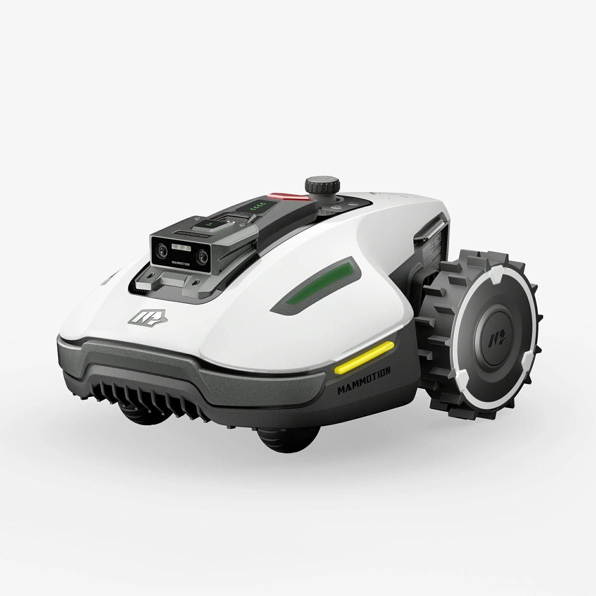 MAMMOTION YUKA mini 600 Robot Tondeuse Sans Fil Périmétrique avec UltraSense AI Vision(Blanc/Noir)