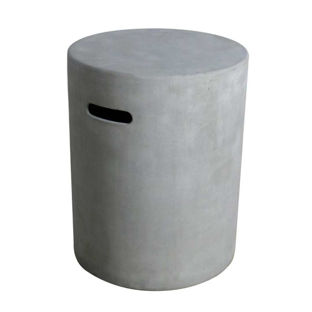 Modeno Gasfles Cover Grijs Rond Ø 40 cm